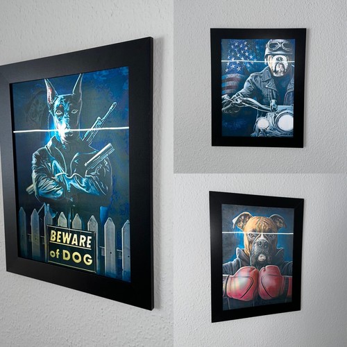3in1 hard dogs hologramm - 3in1, "hard-dogs"