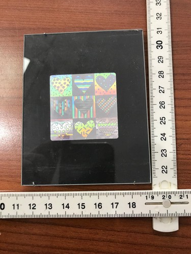 Hologramm bild mit vielen - hologramm,