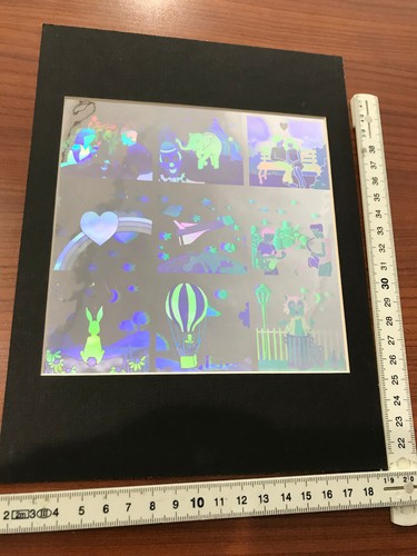 Hologramm bild pärchen - hologramm,