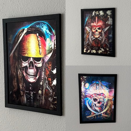 3in1 pirates hologramm - hologramm, 3d
