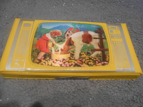 Vintage federmappe pencilcase - vintage,