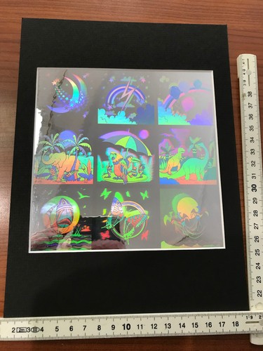 Hologramm bild tiere strand - hologramm,